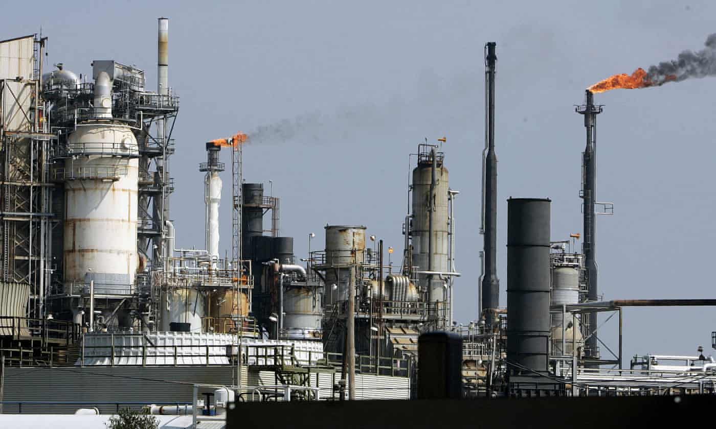 US oil refineries spewing caner cuaing benzene