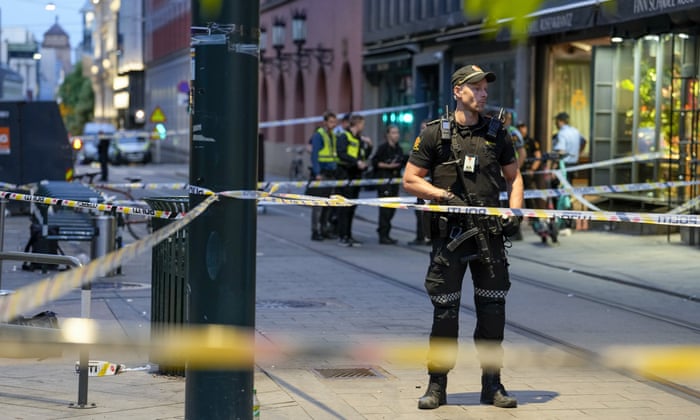 Norway on highest terror alert after two killed in mass shootings; gay bar was targeted by so-called ‘Islamists’  (theguardian.com)