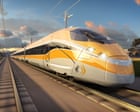 Australia news live: high-speed rail could link Sydney to Melbourne ‘in under three hours’, PM says