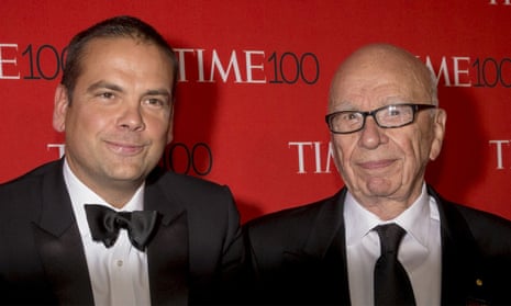 Rupert and Lachlan Murdoch