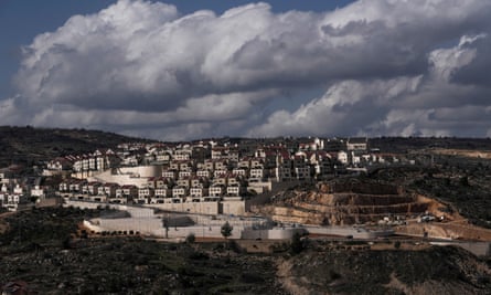 The Jewish settlement of Efrat in the West Bank