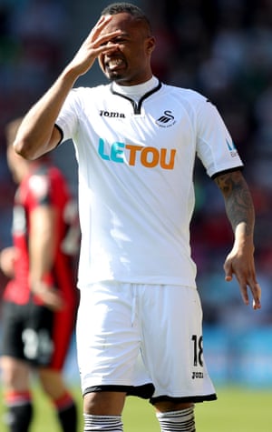 Jordan Ayew is one of Swansea’s high-earners now out on loan.