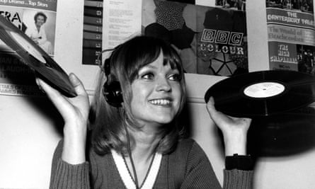 Annie Nightingale of Radio 1 in 1970.