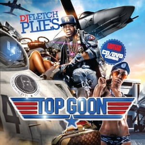 Plies and DJ Fletch - Top Goon - Design by Kid Eight. Copying movie posters is one of the oldest themes of mixtape covers. Since the 90’s and endless amount of covers have shown twisted and witty versions of blockbusters. All the designers featured in the book dream about one day designing real movie posters