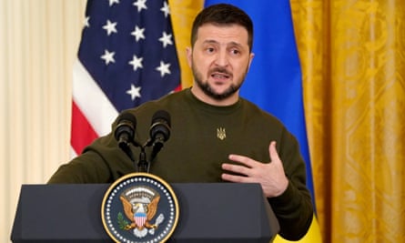 Volodymyr Zelensky.