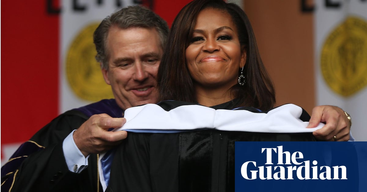 Michelle Obama Has Words For Trump Global The Guardian