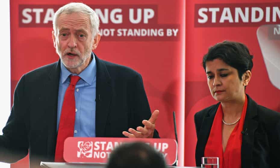 Jeremy Corbyn gave Shami Chakrabarti a peerage after her inquiry into antisemitism in Labour.