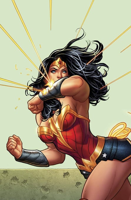 Upskirt: the Frank Cho cover for Wonder Woman
