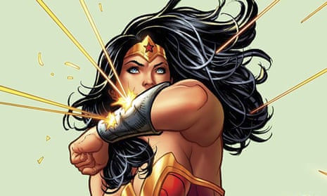 detail from one of Frank Cho’s variant covers for Wonder Woman