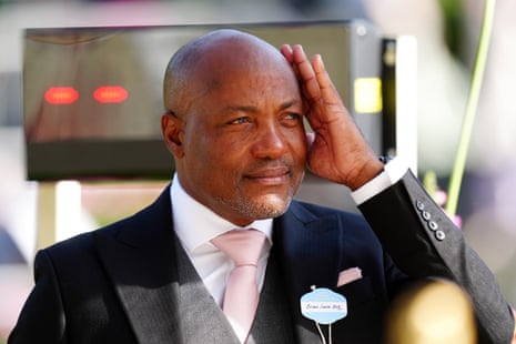 Former cricketer Brian Lara during day five of Royal Ascot.