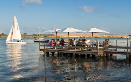 Chez Boulan, a typical cabane à huître on the Bassin d’Arcachon.
