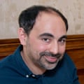 A close-up photo of Naser’s face