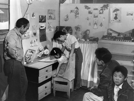people in a room