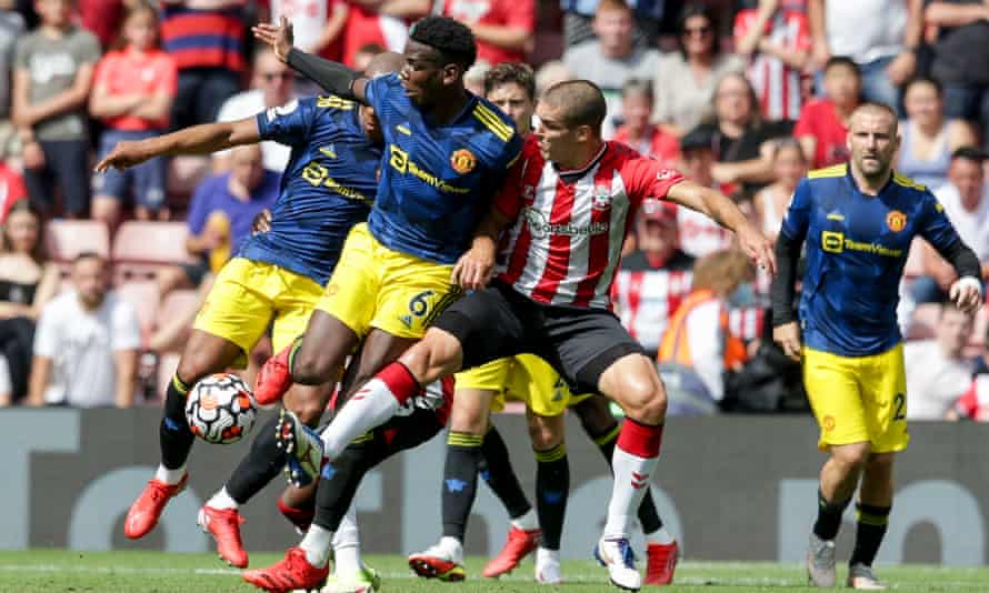 Paul Pogba was key for United once more.