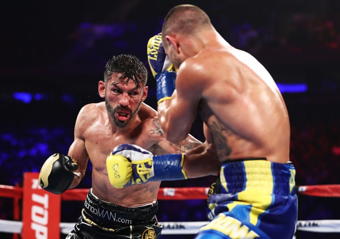 Vasiliy Lomachenko Stops Jorge Linares To Bolster Pound For Pound Credentials Boxing The Guardian