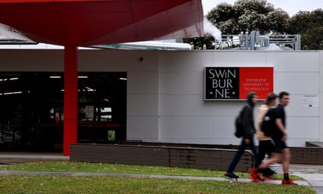 Swinburne University in Melbourne.