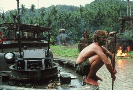 Sam Bottoms in Apocalypse Now, directed by Frances Ford Coppola.