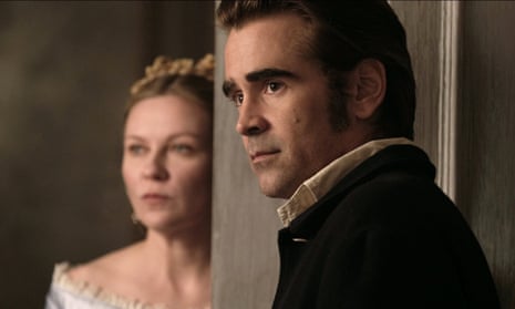 Caddish and cunning ... Colin Farrell and Kirsten Dunst in The Beguiled