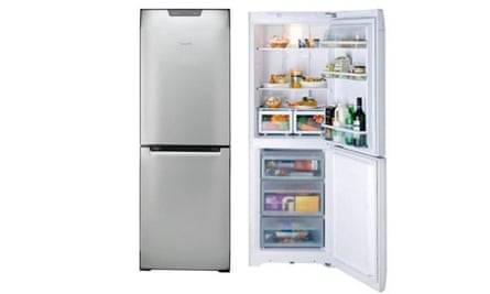The Hotpoint FF175BP fridge-freezer