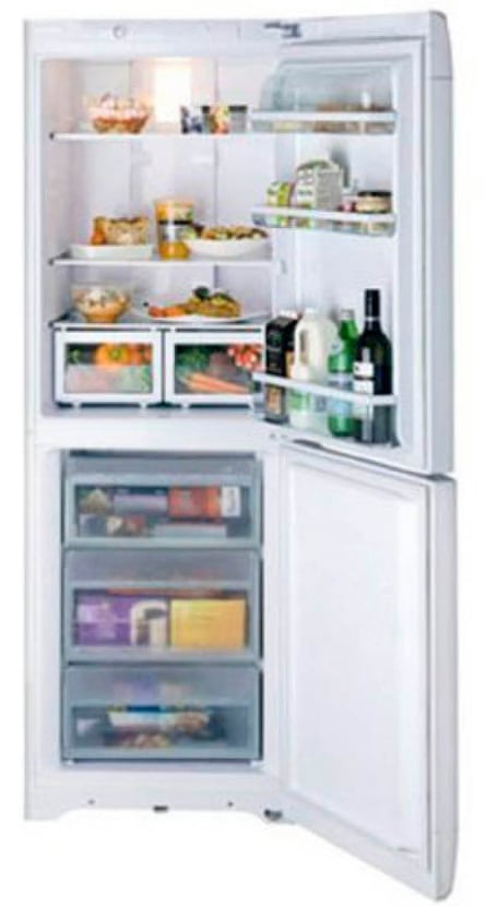 A fridge-freezer