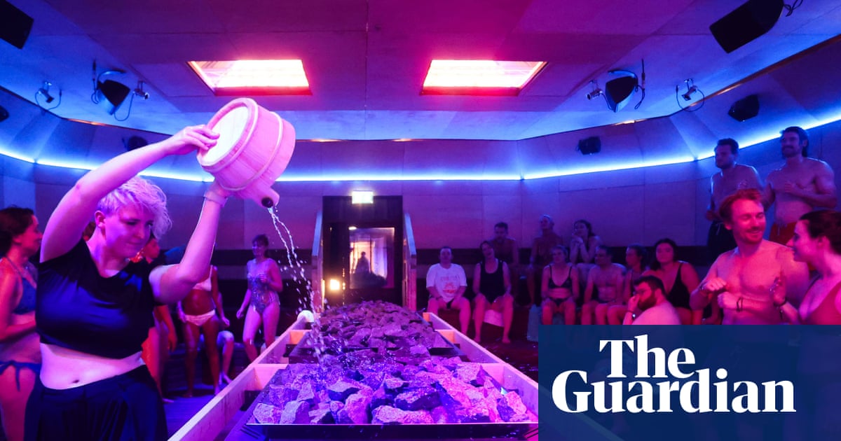 Hot ticket: UK’s first sauna theatre draws swimwear-clad audiences