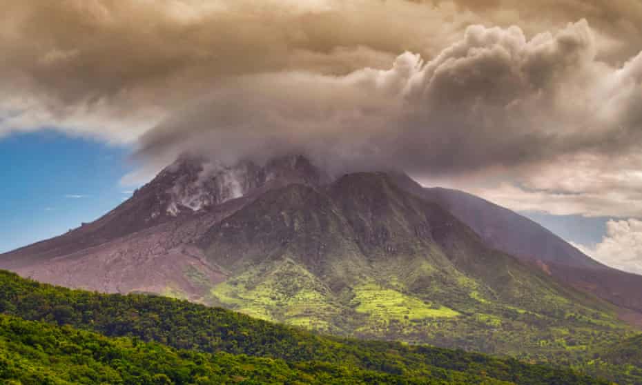 Soufriere Hills in Montserrat has been the Caribbean’s most active volcano in recent years although the latest activity has been further south in St Viincent and Martinique.