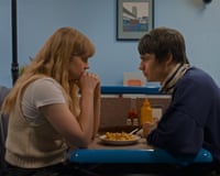 Angourie Rice stars as Emily and Spike Fearn as Owen in director Alicia MacDonald’s FINDING EMILY, a Focus Features release.
Credit: Courtesy of Focus Features / © 2026 FOCUS FEATURES LLC