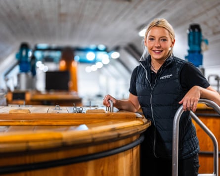 Iona Fraser at Torabhaig distillery.