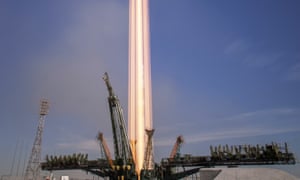 the Soyuz MS-10 spacecraft launch