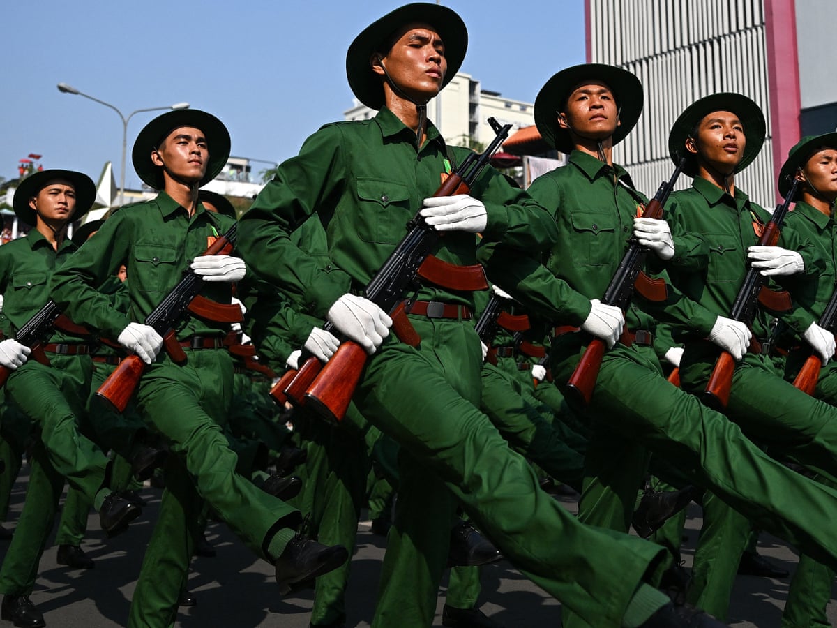 Celebrations in Ho Chi Minh City mark 50 years since end of Vietnam war | Vietnam | The Guardian
