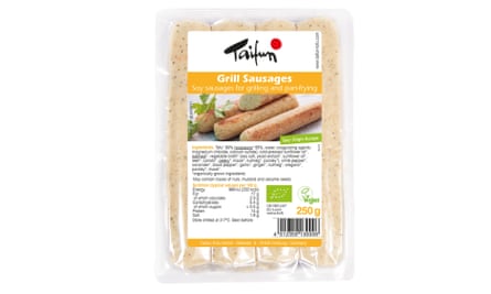 Taifun organic tofu grill sausages