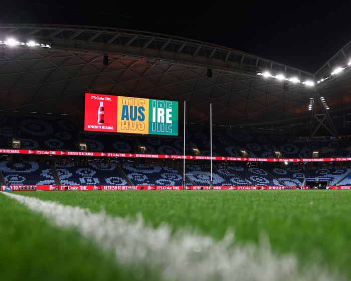 Australia v Ireland: Nations Championship rugby union international – live