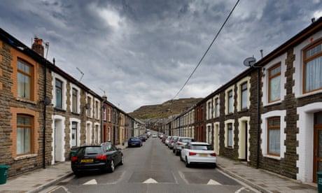 Bronllwyn Road in Ton Pentre, Rhondda Valley