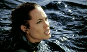 Strong, intelligent, powerful … Angelina Jolie in Tomb Raider 2.