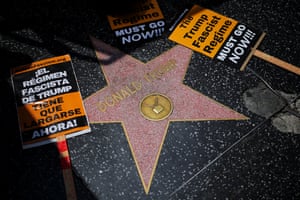 'The Trump fascist regime must go now!!!'