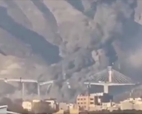 Trump warns Tehran 'more to follow' after strike destroys Iran's largest bridge | US-Israel war on Iran | The Guardian