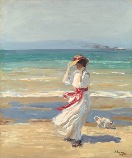 Sir John Lavery’s Windy Day.