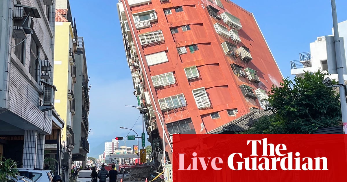 Taiwan earthquake live updates: Buildings collapse after strongest earthquake in 25 years; Japan lifts tsunami warnings Taiwan Taiwan earthquake live updates: Buildings collapse after strongest earthquake in 25 years; Japan lifts tsunami warnings Taiwan