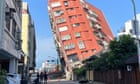 Taiwan 7.7 magnitude earthquake: one dead and dozens injured amid landslides and collapsed buildings