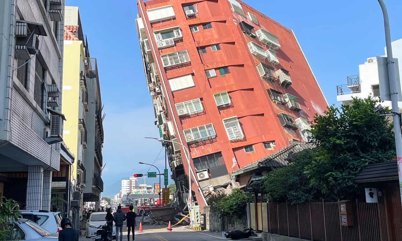 Terremoto en Taiwán: nueve muertos y 900 heridos por el colapso de edificios