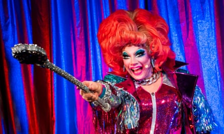 Drag artists warn of rising tide of bigotry as they pay tribute to The Vivienne | Drag | The Guardian Drag artists warn of rising tide of bigotry as they pay tribute to The Vivienne | Drag | The Guardian