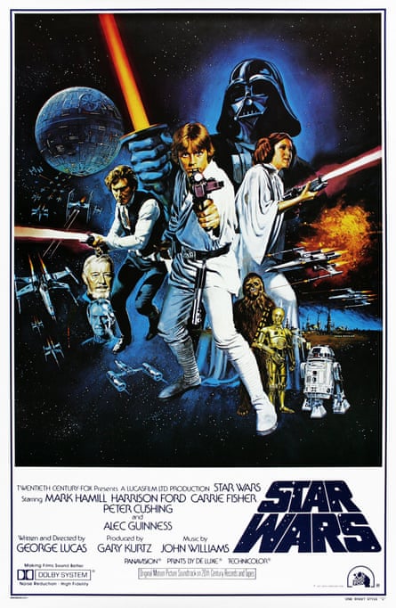 All-new hope … poster for the first Star Wars film.