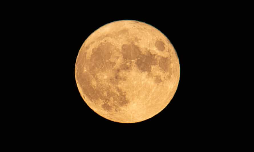 The moon.