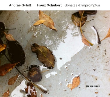 András Schiff: Franz Schubert Sonatas and Impromptus album artwork.