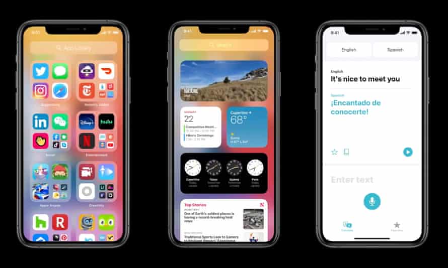 Apple Ios 14 New Features Coming To Ipad And Iphone Apple The Guardian Top Ios Libraries That Dominate 2022