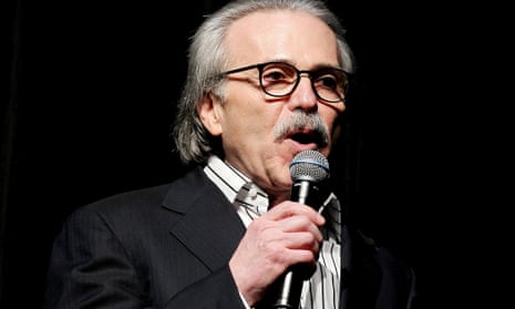 David Pecker, the chairman and CEO of American Media Inc, which owns National Enquirer, is a longtime friend of Donald Trump.