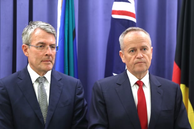 Bill Shorten and Mark Dreyfus announce Labor will pass the encryption bill without amendments.