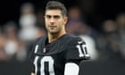 Las Vegas Raiders cut Jimmy Garoppolo and three others in cost-cutting moves