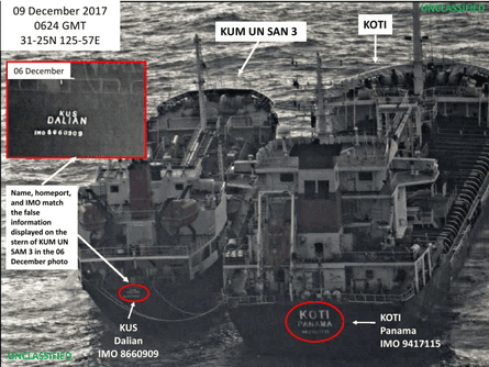 The action targets one individual, 27 entities and 28 vessels located, registered, or flagged in North Korea, China, Singapore, Taiwan, Hong Kong, Marshall Islands, Tanzania, Panama and Comoros.