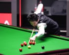 Shaun Murphy and Wu Yize finish first session level at 4-4: World Snooker Championship final day one – live